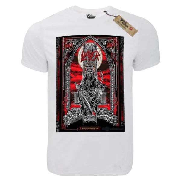 Φωτογραφία προϊόντος: T-shirt unisex Takeposition T-cool λευκό Slayer throne, 900-7654
