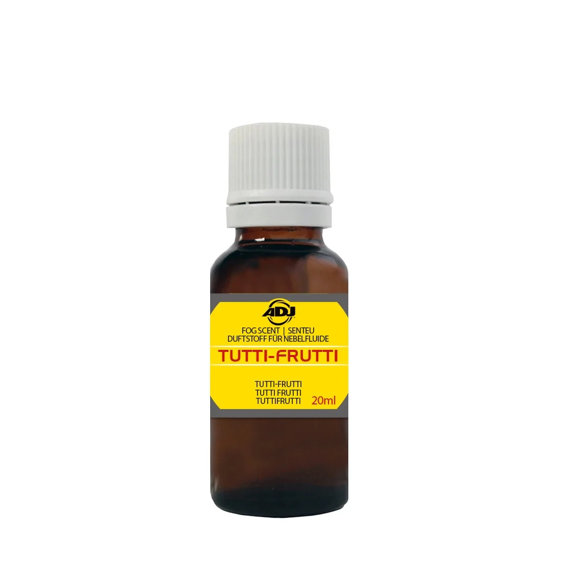 Φωτογραφία προϊόντος: American Dj FOG-SCENT TUTTI FRUTTI 20ml - Αρωματικό υγρό με άρωμα φρούτων για υγρά καπνού