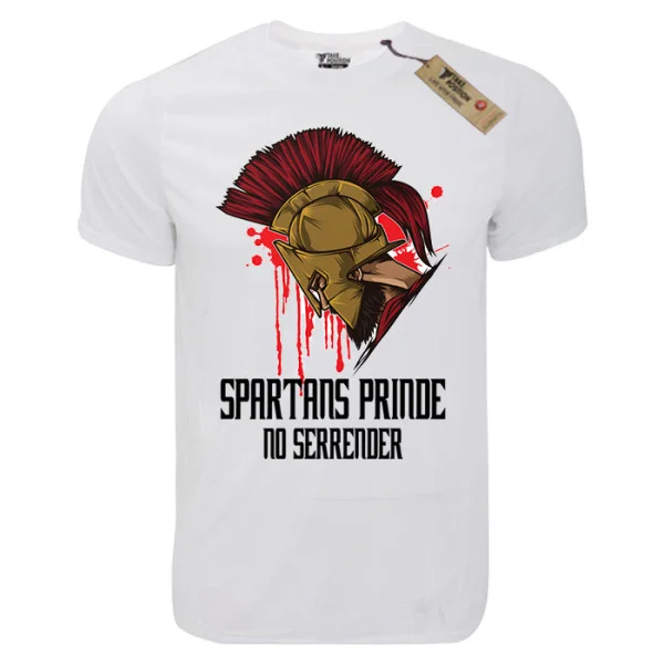 Φωτογραφία προϊόντος: T-shirt unisex Takeposition T-cool λευκό Spartans Pride 900-5522S