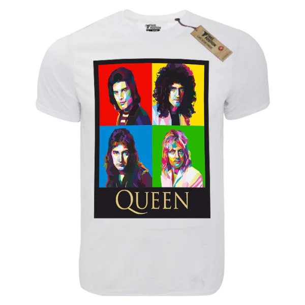 Φωτογραφία προϊόντος: T-shirt unisex Takeposition T-cool λευκό The Queen, 900-7659