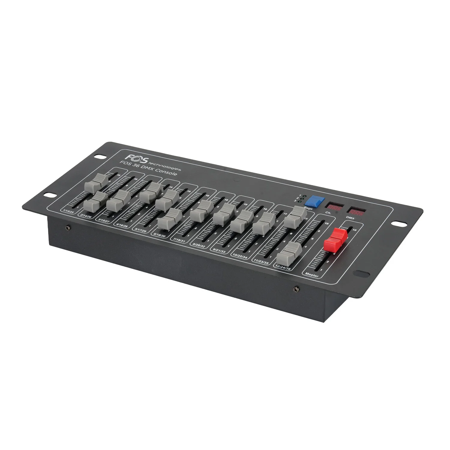 Φωτογραφία προϊόντος: Fos Technologies 36 DMX Console - Κονσόλα DMX 36 καναλιών για βασικό φωτισμό