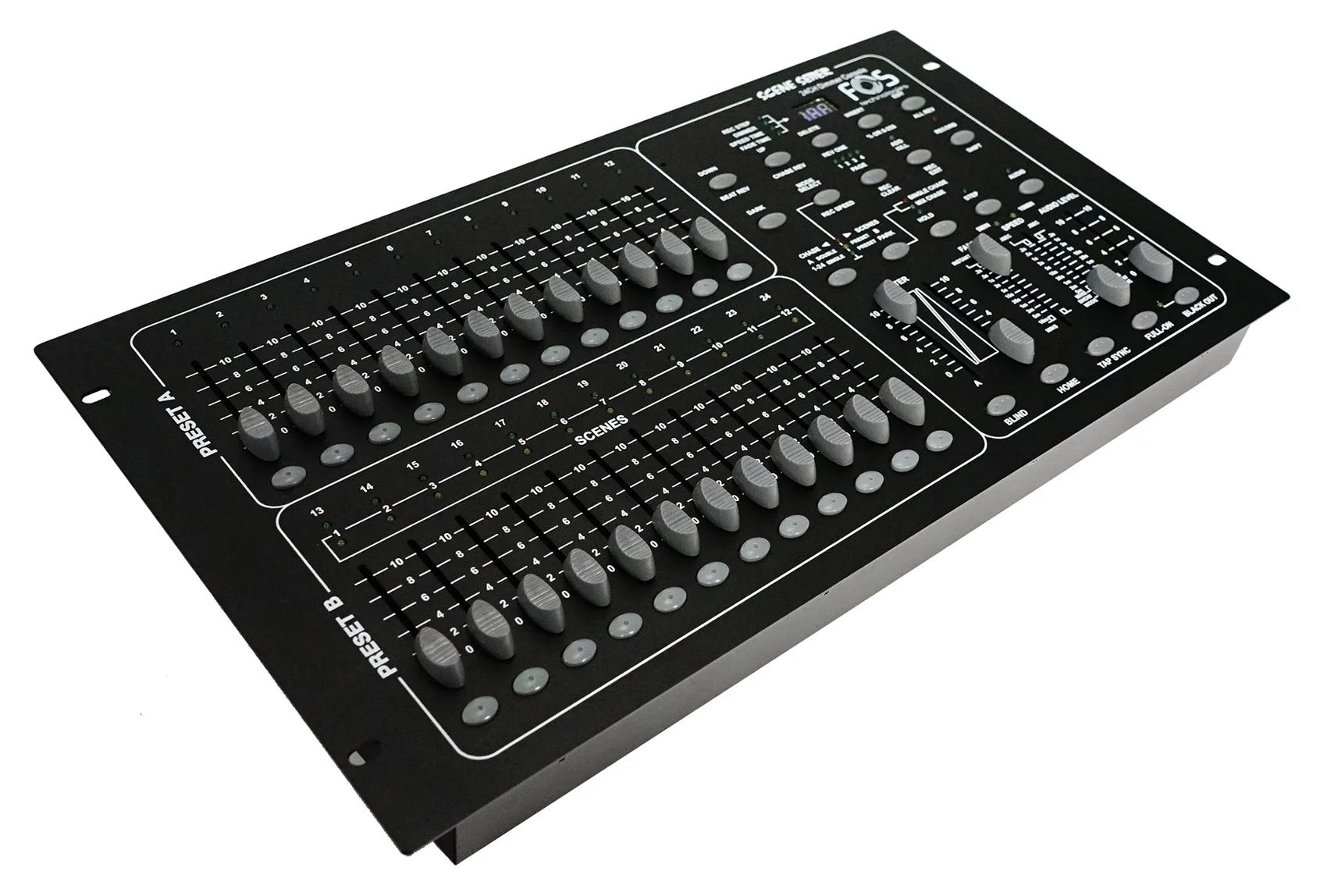 Φωτογραφία προϊόντος: Fos Technologies 24CH DMX CONSOLE - Κονσόλα φωτισμού 24 καναλιών DMX
