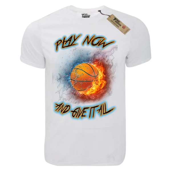 Φωτογραφία προϊόντος: TakePosition T-shirt unisex T-cool λευκό Give it All, 900-5532