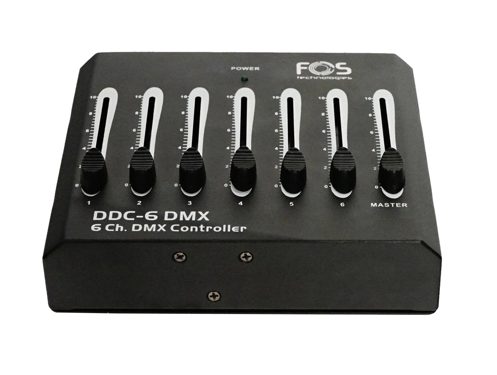 Φωτογραφία προϊόντος: Fos Technologies 6CH DMX CONSOLE - Κονσόλα φωτισμού 6 καναλιών DMX