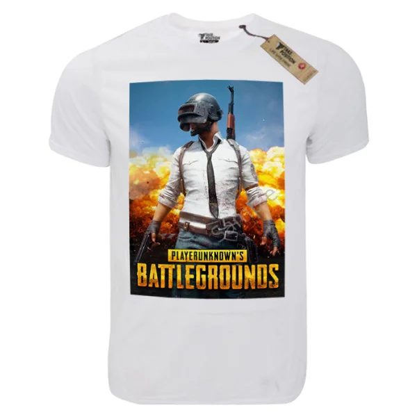 Φωτογραφία προϊόντος: T-shirt unisex Takeposition T-cool λευκό Battlegrounds, 900-4589