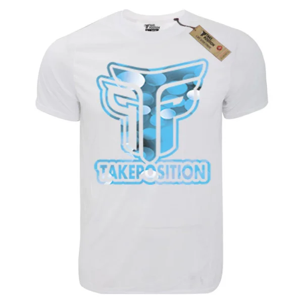 Φωτογραφία προϊόντος: TakePosition T-shirt unisex T-cool λευκό Logo, 900-0032-14
