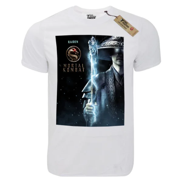 Φωτογραφία προϊόντος: TakePosition T-shirt unisex T-cool λευκό Mortal combat Raiden, 900-4506