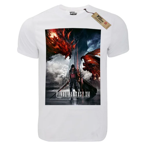 Φωτογραφία προϊόντος: T-shirt unisex Takeposition T-cool λευκό Final Fantacy xvi, 900-4562