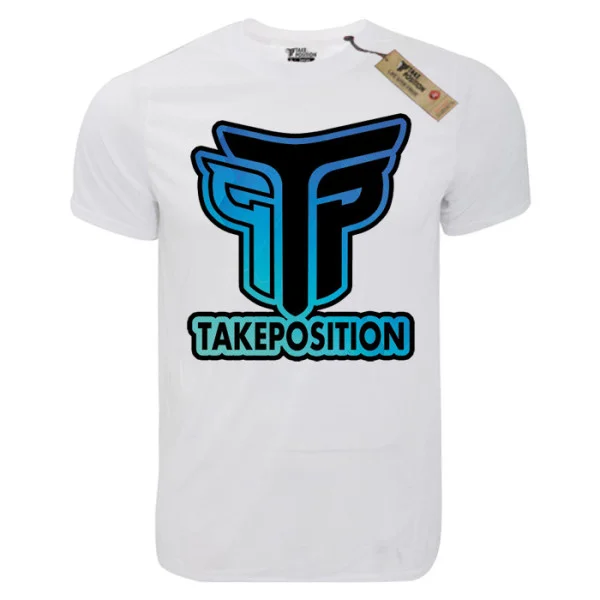 Φωτογραφία προϊόντος: TakePosition T-shirt unisex T-cool λευκό Logo, 900-0033-03