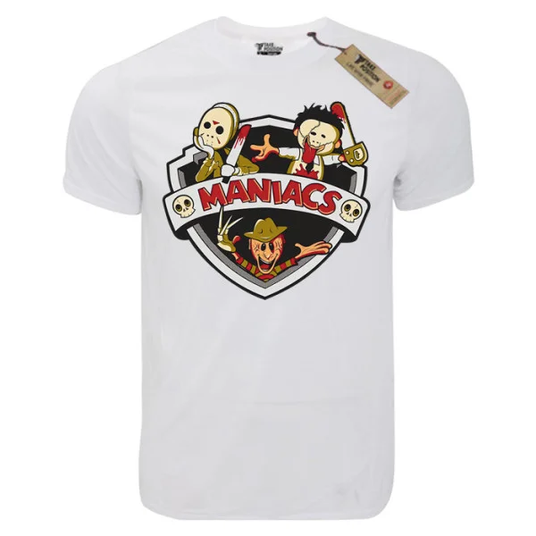 Φωτογραφία προϊόντος: T-shirt unisex Takeposition T-cool λευκό Maniac, 900-1607