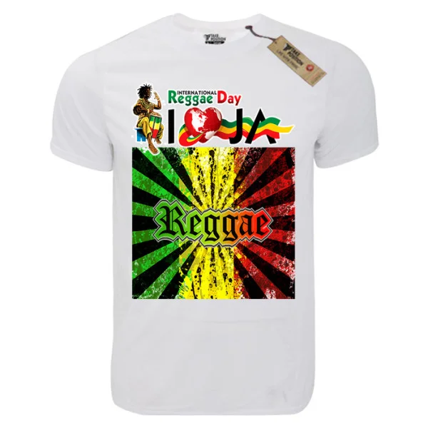 Φωτογραφία προϊόντος: TakePosition T-shirt unisex T-cool λευκό Reggae Day, 900-7673