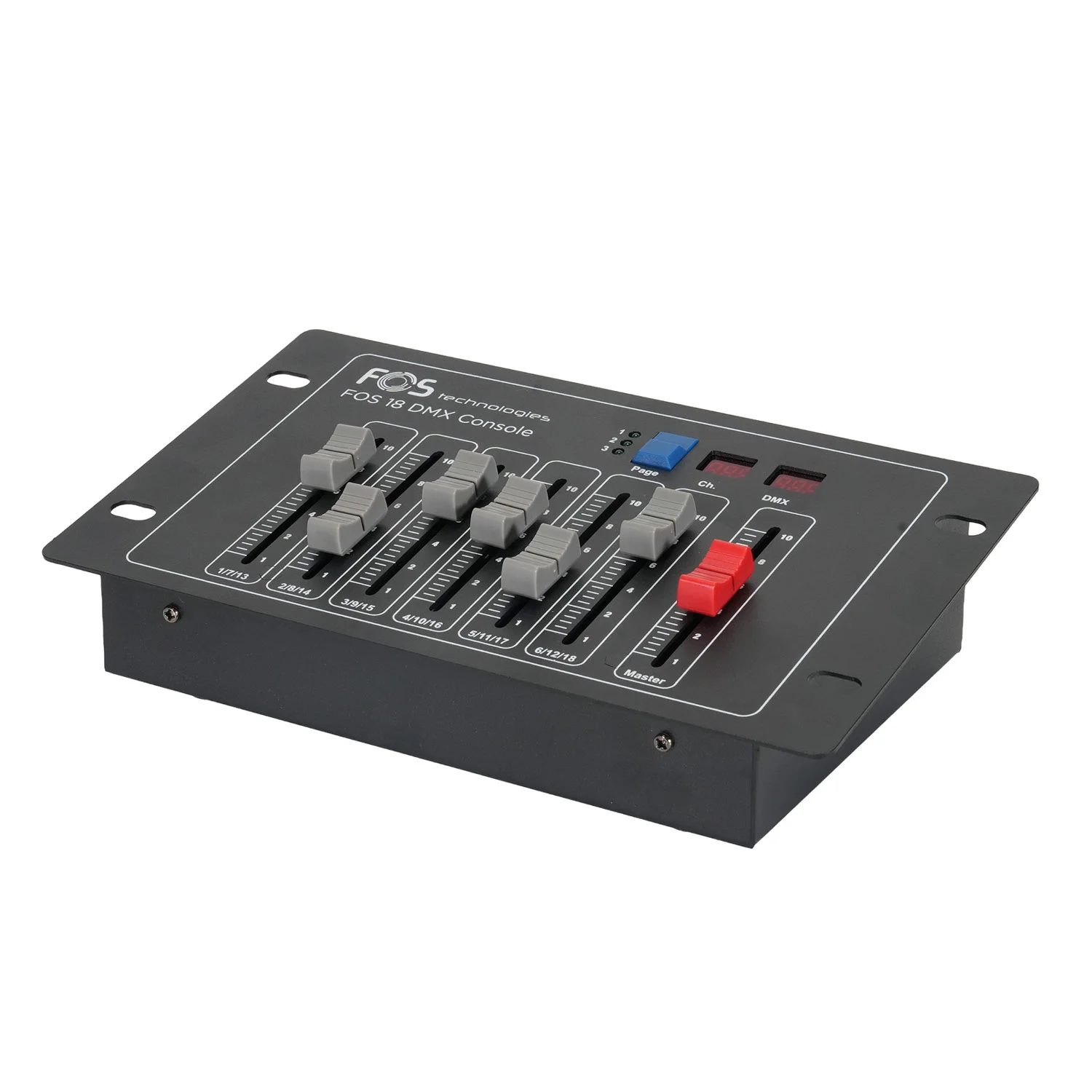Φωτογραφία προϊόντος: Fos Technologies 18 DMX Console - Κονσόλα DMX 18 καναλιών για βασικό φωτισμό