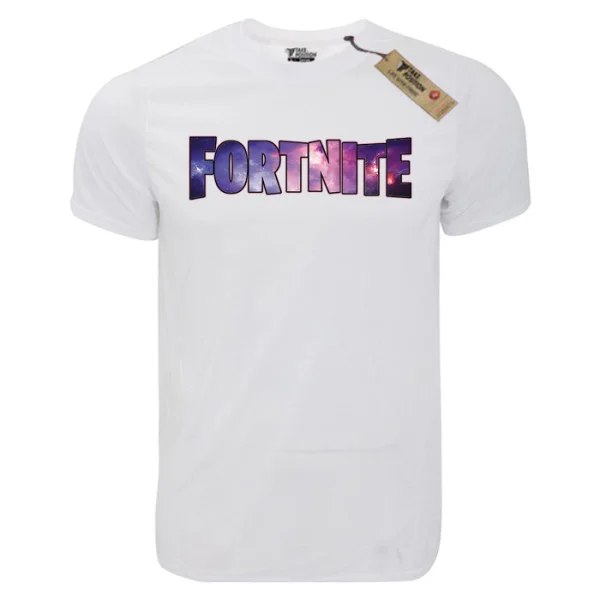 Φωτογραφία προϊόντος: TakePosition T-shirt unisex T-cool λευκό Fortnite Purple logo, 900-4644