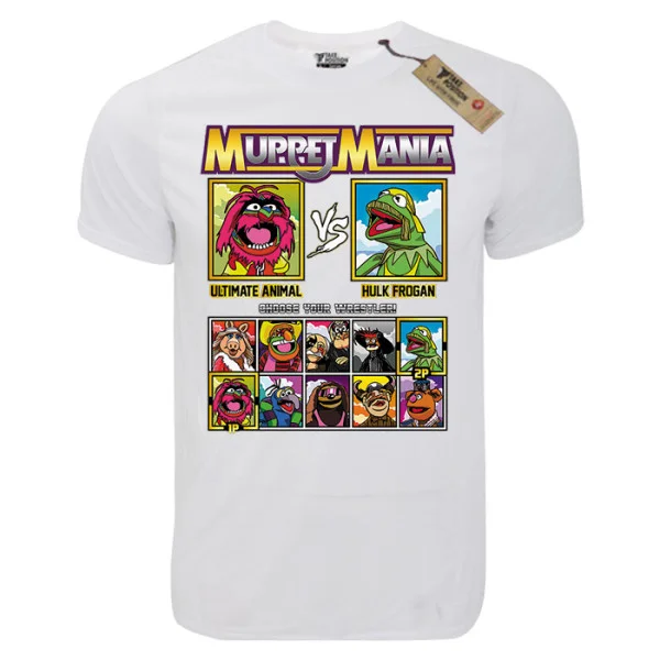 Φωτογραφία προϊόντος: T-shirt unisex Takeposition T-cool λευκό Muppet show vs, 900-1624