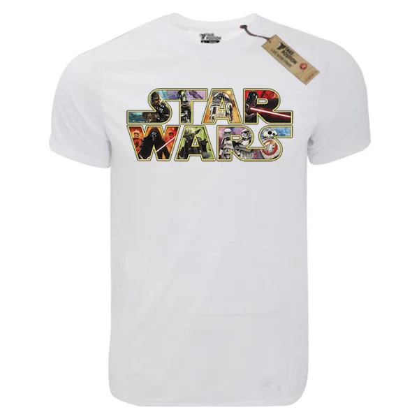 Φωτογραφία προϊόντος: TakePosition T-shirt unisex T-cool λευκό Star Wars Art Logo, 900-8529