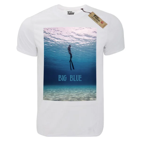 Φωτογραφία προϊόντος: T-shirt unisex Takeposition T-cool λευκό Big Blue, 900-5509S
