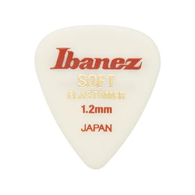 Φωτογραφία προϊόντος: Ibanez EL14ST12 Soft Elastomer White - Πένα Teardrop 1.2mm