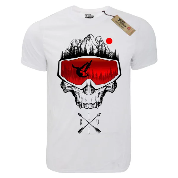 Φωτογραφία προϊόντος: TakePosition T-shirt unisex T-cool λευκό Ride, 900-9094