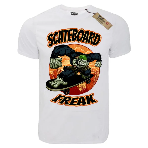 Φωτογραφία προϊόντος: TakePosition T-shirt unisex T-cool λευκό Scateboard Freak, 900-5525