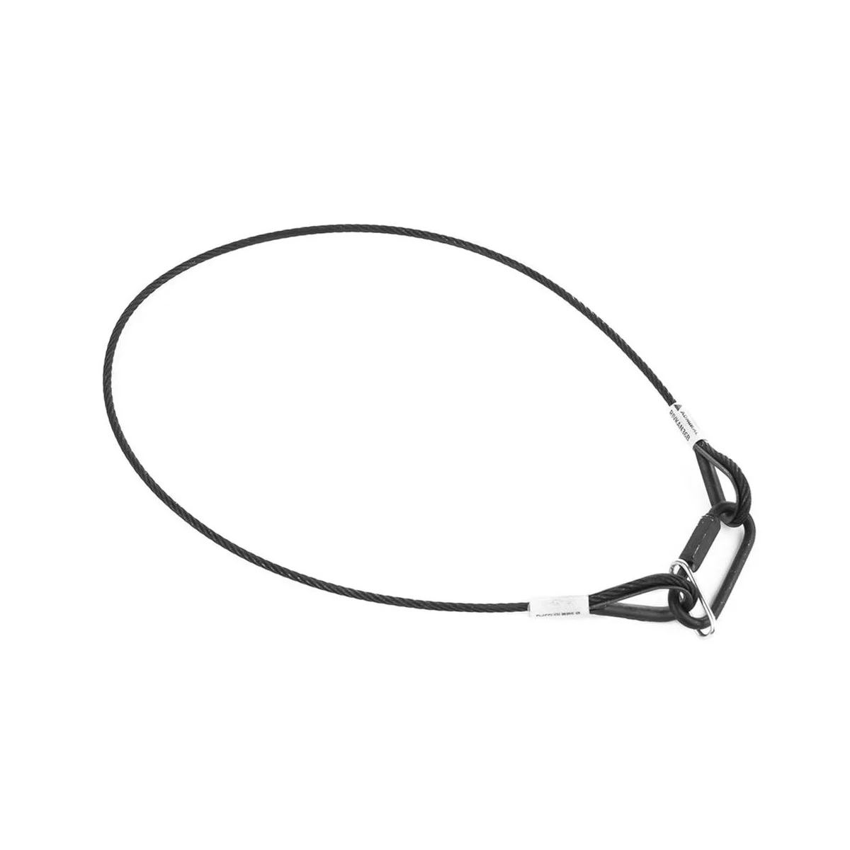 Φωτογραφία προϊόντος: Admiral Staging Safety Cable Certified 5mm L100cm Black - Συρματόσχοινο ασφαλείας
