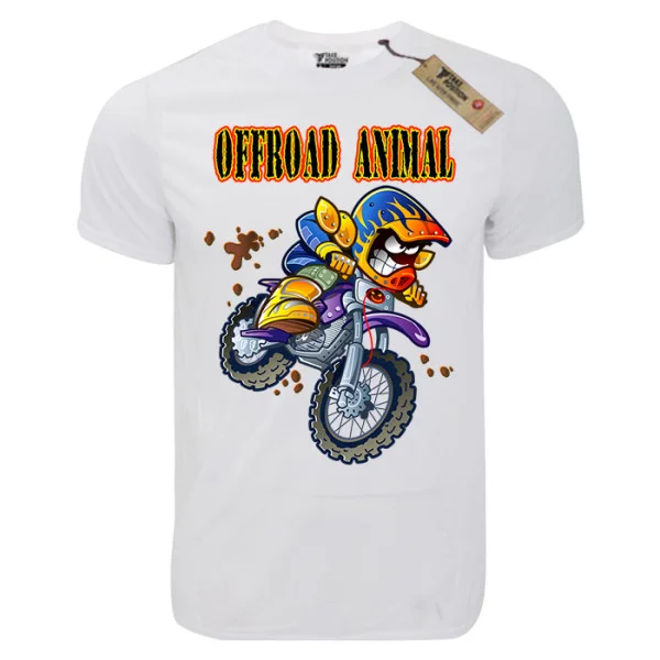 Φωτογραφία προϊόντος: TakePosition T-shirt unisex T-cool λευκό Of Road Animal, 900-9011