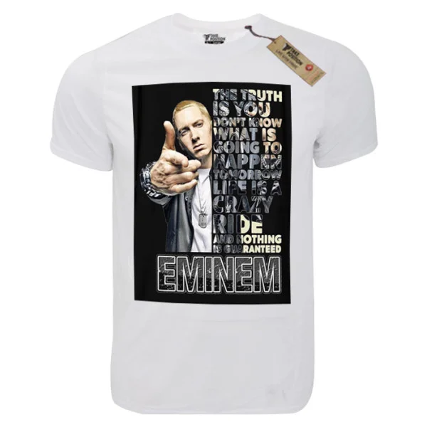 Φωτογραφία προϊόντος: T-shirt unisex Takeposition T-cool λευκό Eminem the Truth, 900-7527