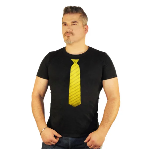 Φωτογραφία προϊόντος: T-SHIRT ΑΝΔΡΙΚΟ ΒΑΜΒΑΚΕΡΟ TAKEPOSITION, TIE, ΣΕ ΜΑΥΡΟ/ SMALL, 307-4002-prosf