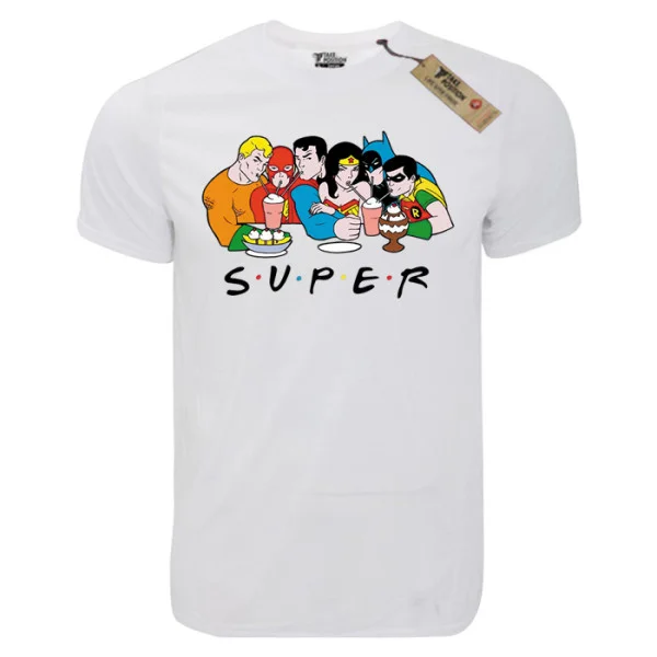 Φωτογραφία προϊόντος: T-shirt unisex Takeposition T-cool λευκό, Friends, 900-1582