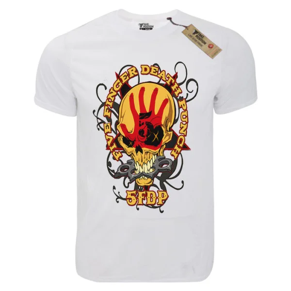 Φωτογραφία προϊόντος: TakePosition T-shirt unisex T-cool λευκό Death Punch, 900-7664