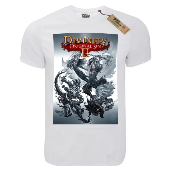Φωτογραφία προϊόντος: T-shirt unisex Takeposition T-cool λευκό Divinity original sin 2, 900-4554