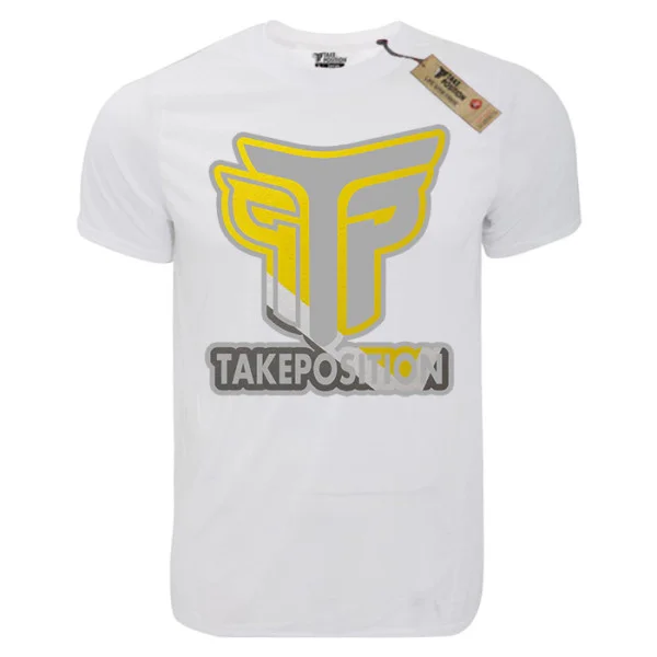 Φωτογραφία προϊόντος: TakePosition T-shirt unisex T-cool λευκό Logo, 900-0033-10