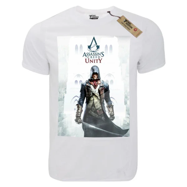 Φωτογραφία προϊόντος: T-shirt unisex Takeposition T-cool λευκό Assassin's Creed Unity, 900-4536