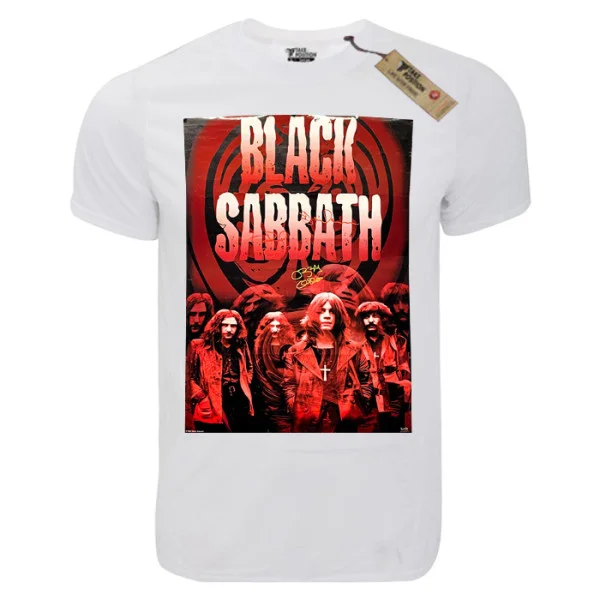 Φωτογραφία προϊόντος: T-shirt unisex Takeposition T-cool λευκό Black Sabbath, 900-7616