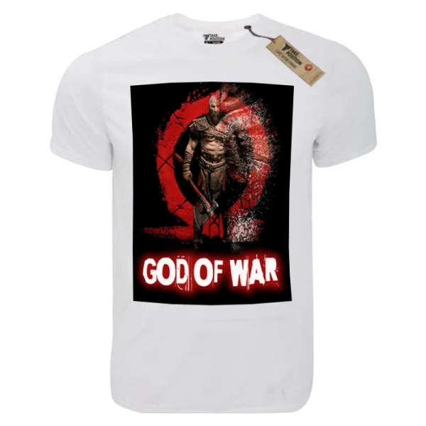 Φωτογραφία προϊόντος: T-shirt unisex Takeposition T-cool λευκό God of War, 900-4514