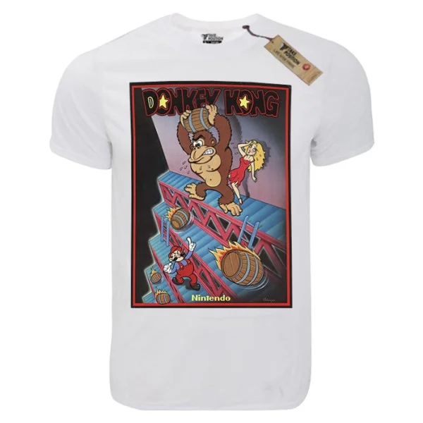 Φωτογραφία προϊόντος: T-shirt unisex Takeposition T-cool λευκό Donkey Kong Poster, 900-4604