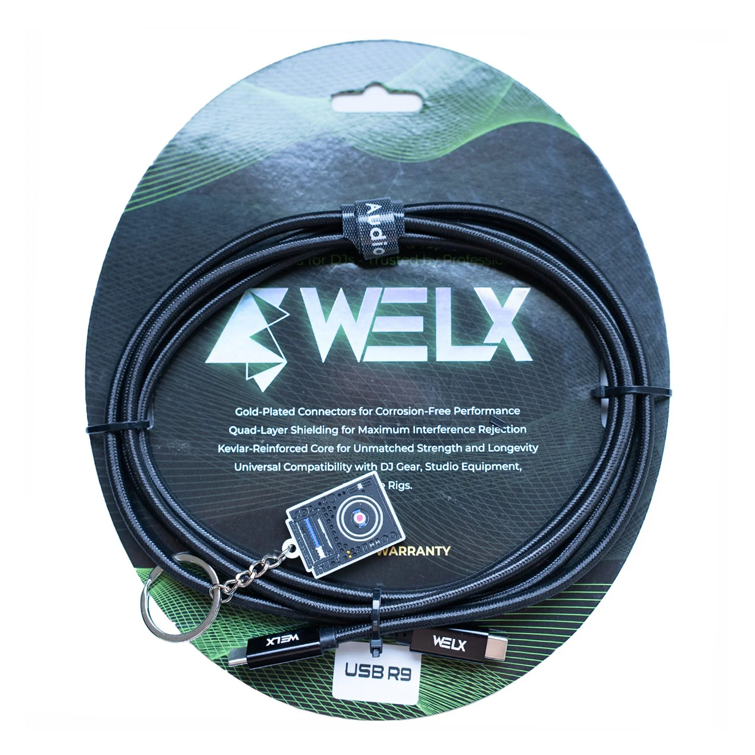 Φωτογραφία προϊόντος: WELX USB R9 [C – C 20Gbps] 1.5m - Καλώδιο USB 3.2 (WELXejzob61qR9)