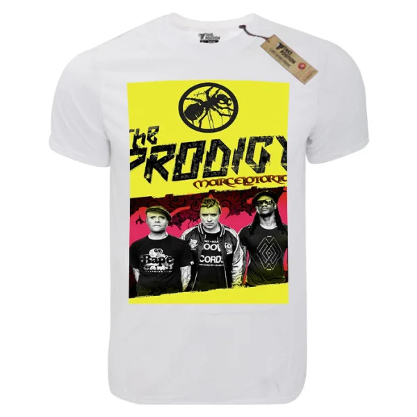 Φωτογραφία προϊόντος: T-shirt unisex Takeposition T-cool λευκό The Prodigy marcelotortc, 900-7663