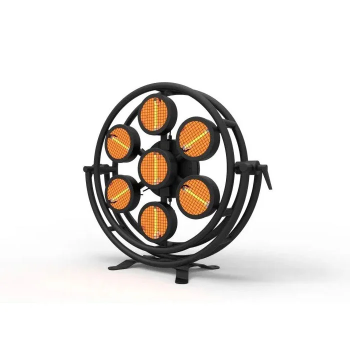 Φωτογραφία προϊόντος: Space Lights HALO ROUND - Φωτιστικό Retro με λάμπες αλογόνου