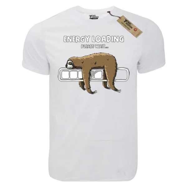 Φωτογραφία προϊόντος: T-shirt unisex Takeposition T-cool λευκό, Energy Loading, 900-1589