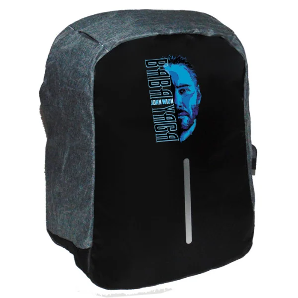 Φωτογραφία προϊόντος: Takeposition Baba Yaga Σχολική τσάντα Razor 1κεντρική θέση Rpet 600D 44Y x 34Μ x 10Π Μαύρο/γκρι 973-8519-07