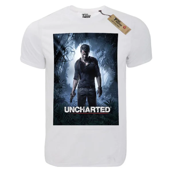 Φωτογραφία προϊόντος: T-shirt unisex Takeposition T-cool λευκό Uncharted, 900-4629