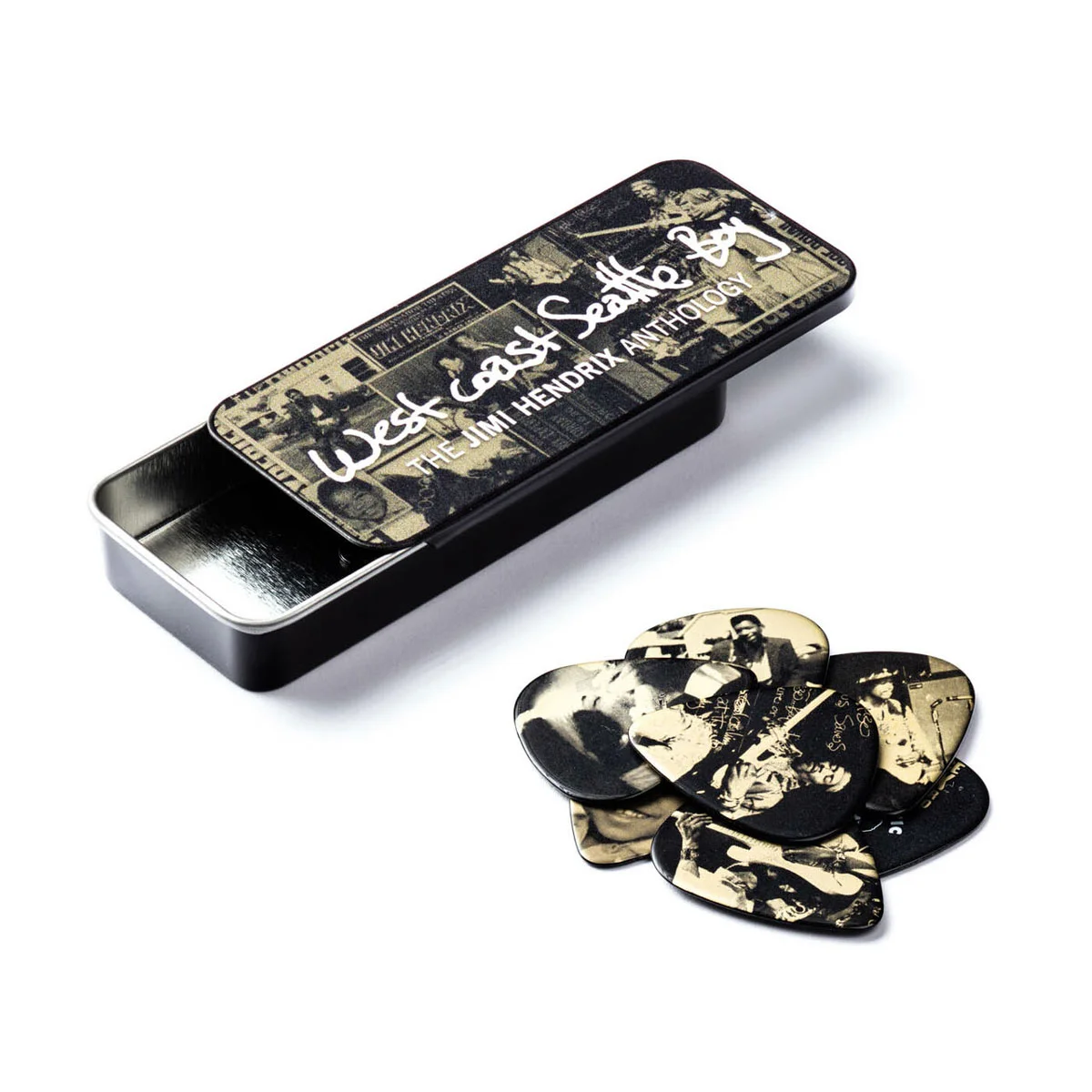 Φωτογραφία προϊόντος: Dunlop JH-PT10H - Πένες Jimi Hendrix West Coast Boy 6 τεμάχια