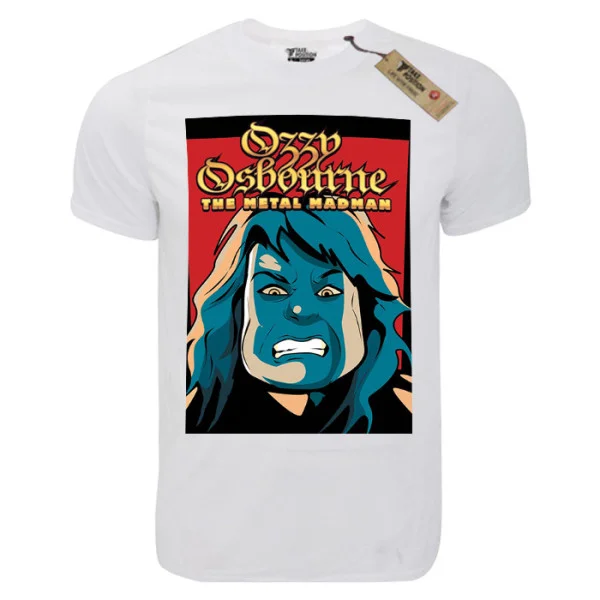Φωτογραφία προϊόντος: T-shirt unisex Takeposition T-cool λευκό Ozzy Osbourne The metal Madman, 900-7617