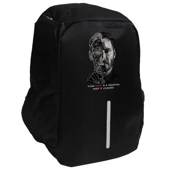 Φωτογραφία προϊόντος: Takeposition Baba Yaga Mind Loaded, Σχολική τσάντα Razor 1κεντρική θέση Rpet 600D 44Y x 34Μ x 10Π, Μαύρο, 973-8520-02