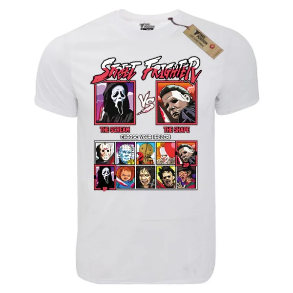 Φωτογραφία προϊόντος: T-shirt unisex Takeposition T-cool λευκό Creepers vs n1, 900-1603