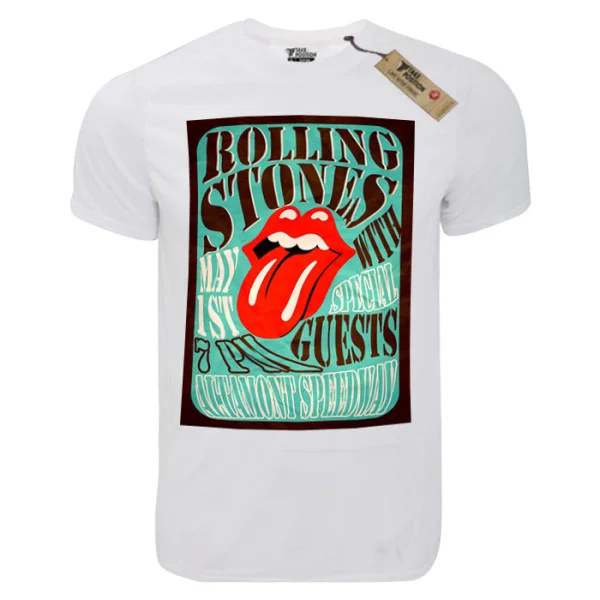 Φωτογραφία προϊόντος: T-shirt unisex Takeposition T-cool λευκό Rolling stones guests 900-7593