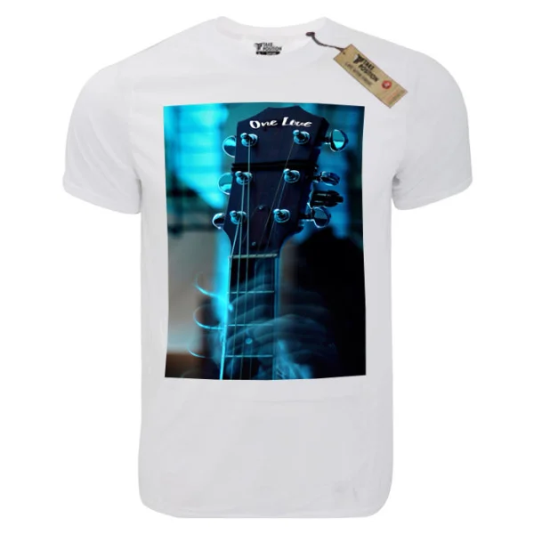 Φωτογραφία προϊόντος: T-shirt unisex Takeposition T-cool λευκό One Love, 900-7587