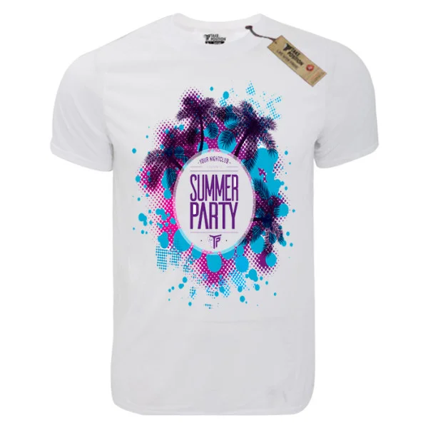 Φωτογραφία προϊόντος: TakePosition T-shirt unisex T-cool λευκό Summer party, 900-7666