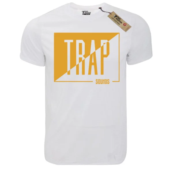 Φωτογραφία προϊόντος: TakePosition T-shirt unisex T-cool λευκό Trap music sounds, 900-7733