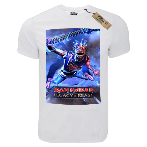 Φωτογραφία προϊόντος: T-shirt unisex Takeposition T-cool λευκό Iron Maiden Legacy of the beast, 900-7552